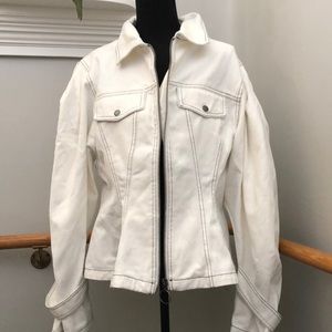White denim jacket ASOS NEW